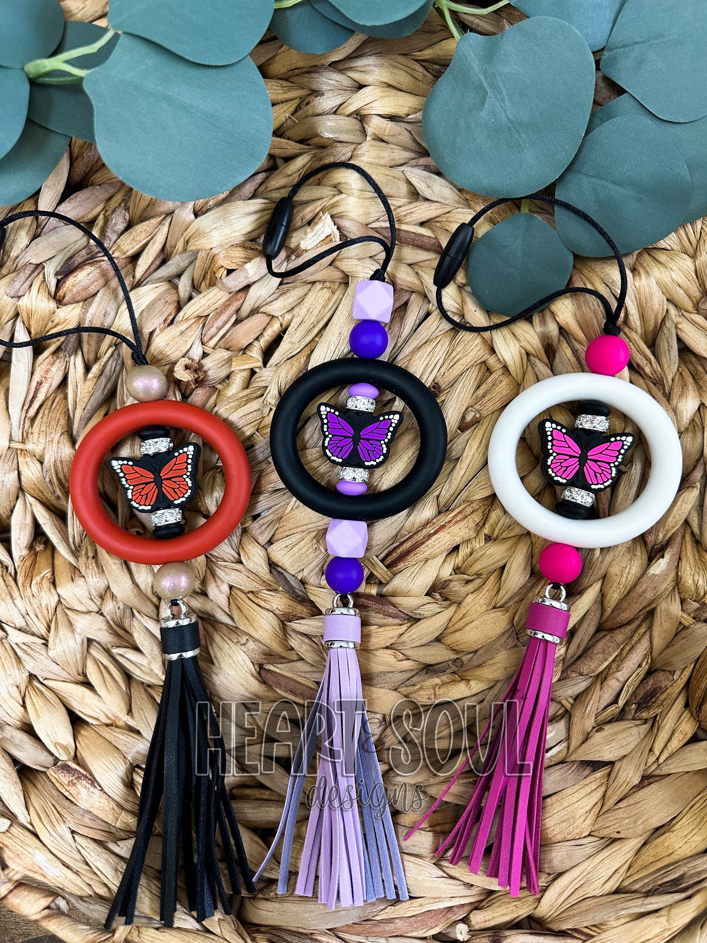 Butterfly Car Charm