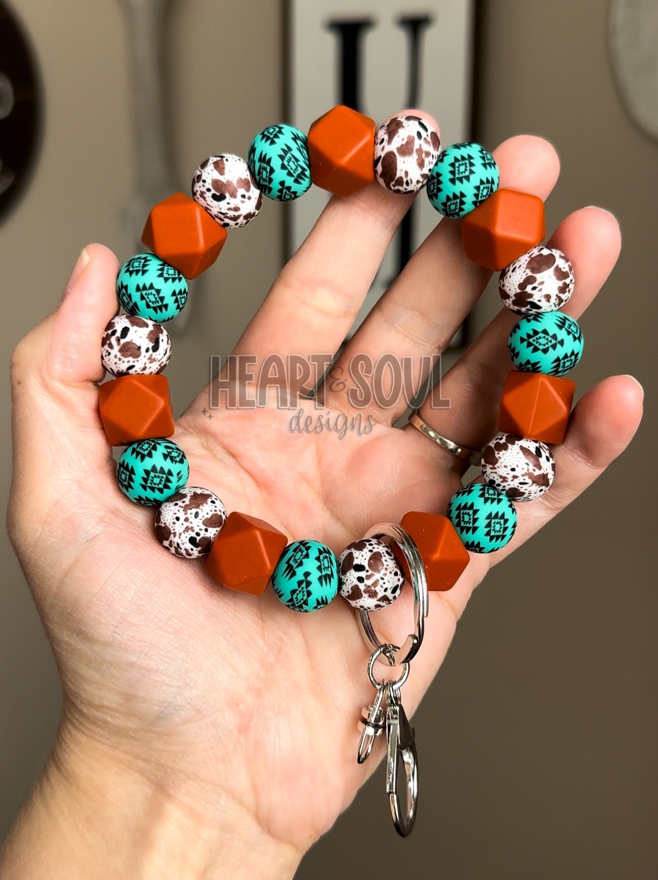 Rustic rodeo wristlet