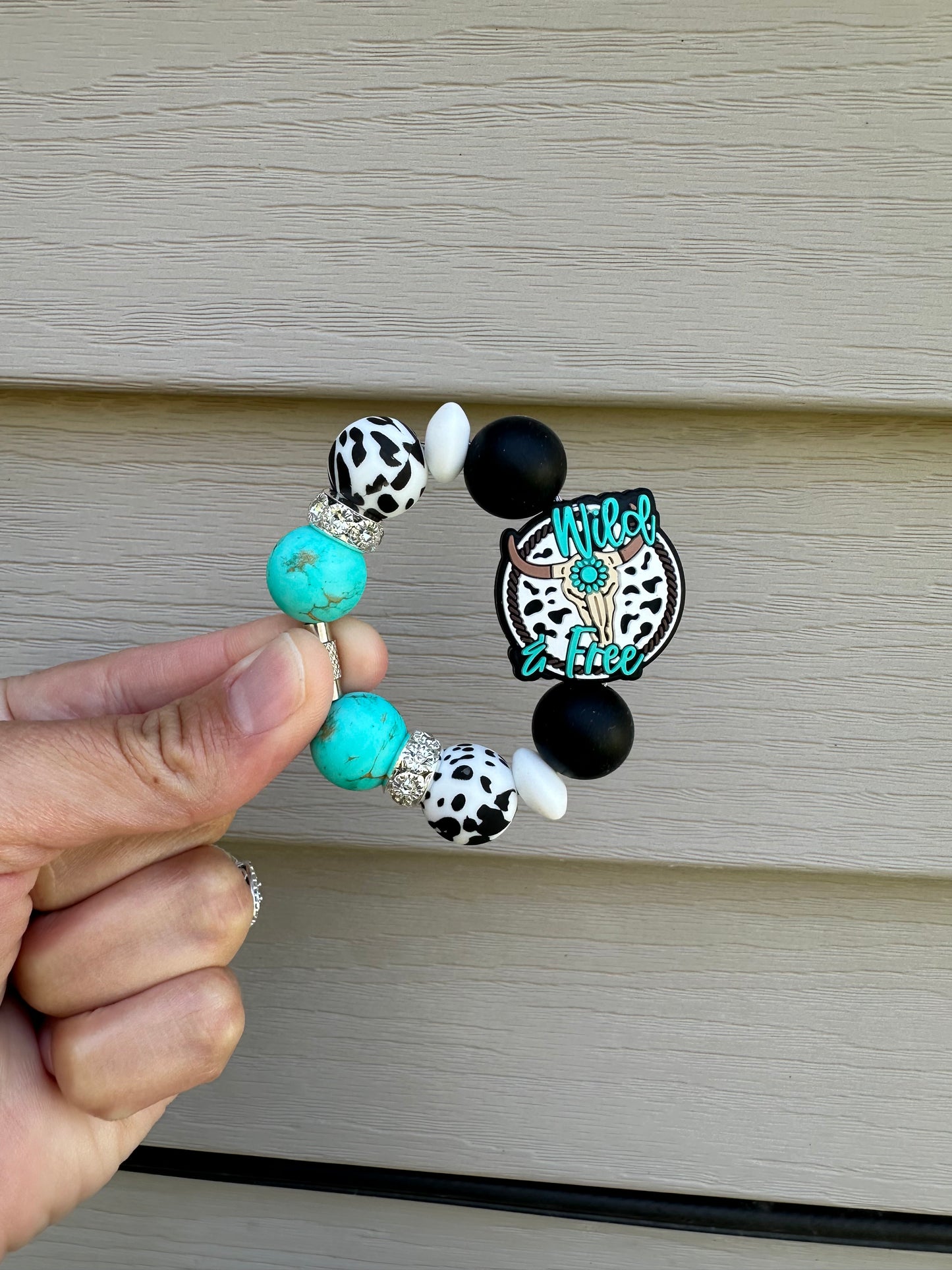 Wild & free cup charm