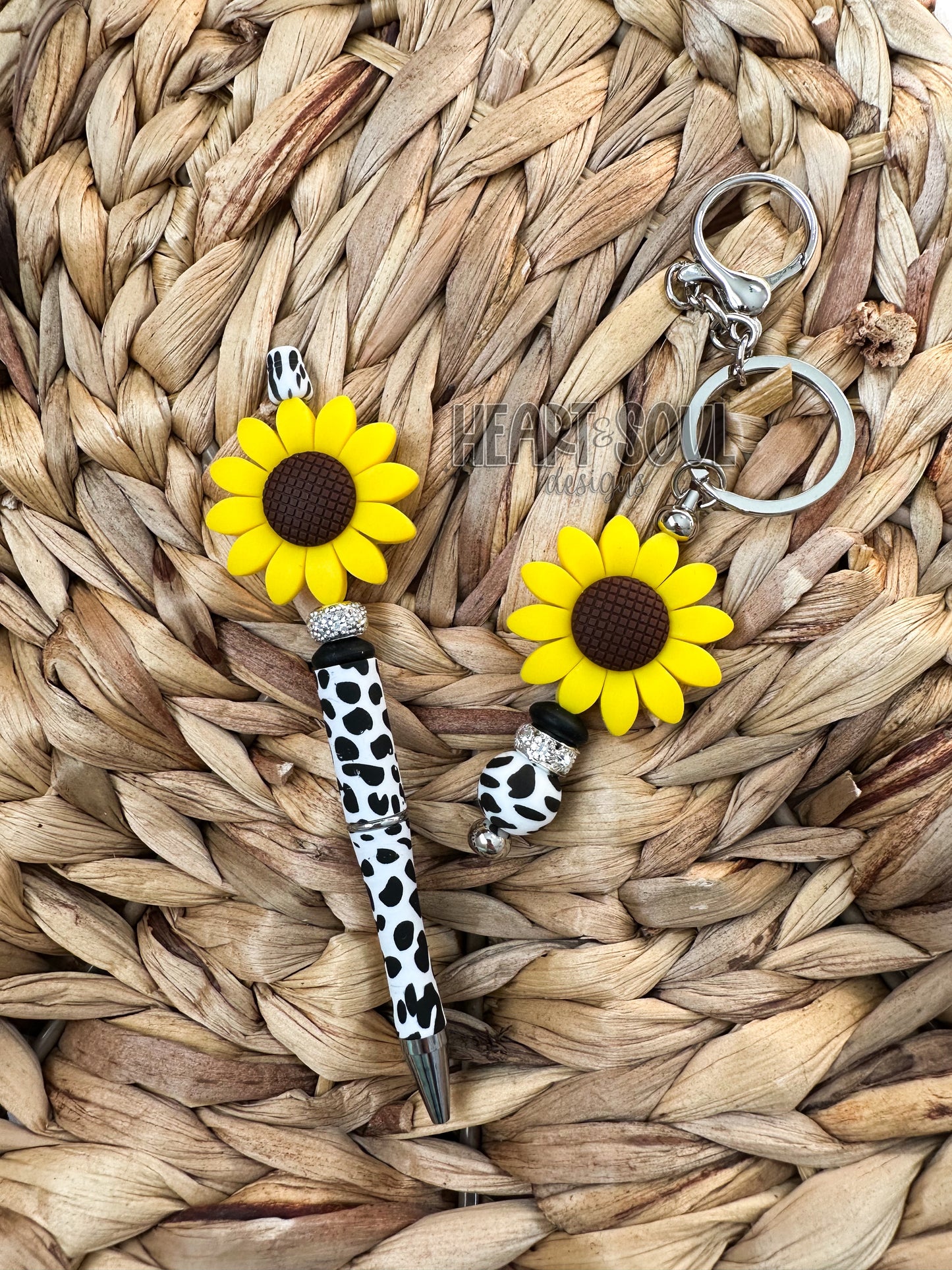 Sunflower Cowprint