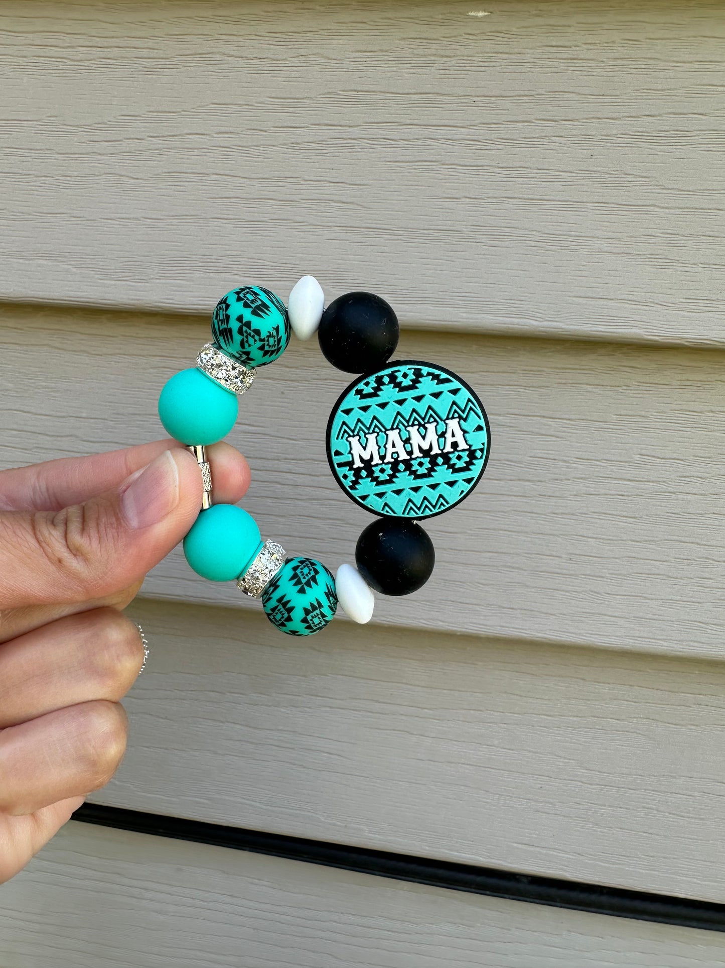Mama Aztec cup charm